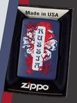 Зажигалка Zippo РОССИЯ, Матрешка2, Паук