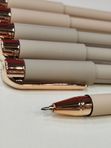 Ручка шариковая "Бежевый" 0,38 мм, цвет чернил: синий  кк 54358