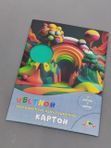 Картон цветной мелованный двусторонний А4, 7л 7цв Апплика кк 32169