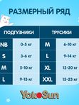 Premium YOKOSUN Подгузники M 5-10кг 62шт. *