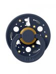 20029259 Соска-пустышка латексная BIBS x Moomin Colour - Good Night - Deep Space (6-18мес) UDS