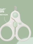 RPS-001 Ножницы маникюрные для новорожденных с замочком, ROXY-KIDS (0+)