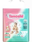 Tanoshi Подгузники размер M (5-9 кг) 22 шт *