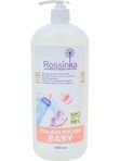 Rossinka Гель для мытья посуды, для сосок, бутылочек и игрушек Baby 1л *