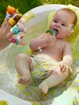 32024 Набор ПВХ-игрушек для ванны LITTLE FRIENDS Happy Baby (6мес+)