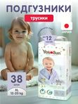 Premium Трусики YOKOSUN XL 12-20 кг 38шт * Q-форма