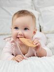 ROXY-KIDS Расческа-щеточка деревянная с мягкой щетиной и гребень (0мес+)