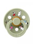 10031250 Соска-пустышка латексная BIBS x Moomin Colour - Friends - Sage (0-6мес) UDS