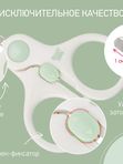 RPS-001 Ножницы маникюрные для новорожденных с замочком, ROXY-KIDS (0+)