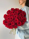 25 эквадорских красных роз