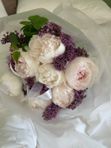 Букет "Пионы и сирень"