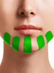 AYOUME Кинезио тейп для подтяжки лица KINESIOLOGY TAPE ROLL (1 см*5м +2,5 см*5 м)