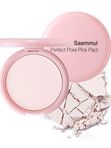 Розовая компактная пудра для чувствительной кожи THE SAEM Saemmul Perfect Pore Pink Pact