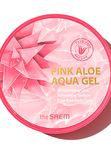Освежающий и успокаивающий гель с алое The Saem Pink Aloe Aqua Gel, 300мл