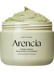 Очищающее средство с зелёным чаем и центеллой Arencia Fresh Green Rice Mochi Cleanser, 120 g