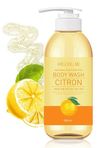 Гель для душа с экстрактом цитрона WELCOS Around Me Natural Perfume Vita Body Wash Yuja, 500мл