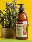Гель для душа с клюквой и апельсином Naturia Pure Body Wash Cranberry & Orange 750мл