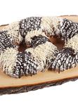 Svētku kliņģeris ar šokolādes biezpiena pildījumu ar drumstalām (13,99 Eur/Kg)