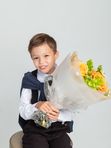 Букет для девочки/мальчика с розой