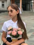 Композиция с астрами Barbie