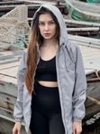 Ветровка серая "Северный ветер"