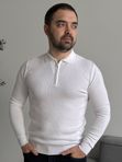 Поло белое из вискозы