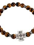 БРАСЛЕТ-ЧЁТКИ "ИЕРУСАЛИМСКИЙ КРЕСТ" БОЛЬШОЙ, СЕРЕБРО 925°, арт.795