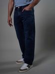 Джинсы мужские Широкие MR2669F BLUE-BLACK