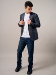 Джинсы мужские прямые MR2675 DARK BLUE