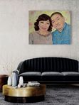 ПАРНЫЙ ПОРТРЕТ МАСЛОМ на холсте. На заказ по фото. В реалистической манере. 2 человека