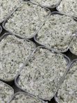 Сало Бутербродное нежное с чесноком и укропом