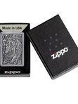 49442 207 Zippo Skull And Angel Emblem