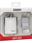 Gift Set 49358 200 Zippo Flask & Lighter