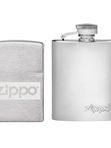 Gift Set 49358 200 Zippo Flask & Lighter