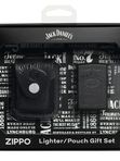 Gift Set brichetă + husă 48460 218 Zippo Jack Daniel’s WPL and Pouch