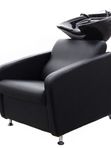 Мойка парикмахерская Domino с черной раковиной Hairway
