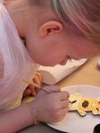 Роспись деревянных магнитов