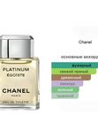 Chanel  Egoiste Platinum для мужчин Туалетная вода