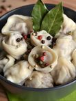 Пельмені зі свининою і яловичиною