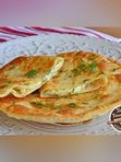 Чебуреки з сиром та зеленню