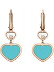 Серьги CHOPARD Happy Diamonds Happy Hearts