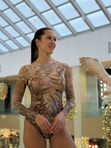 Умный купальник "ОЛИВКИ" с рукавами