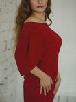 Платье вечернее с открытыми плечами