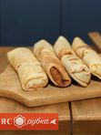 Блинчики с творогом и вишней 1кг