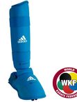 Защита голени и стопы для карате Adidas WKF