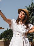 Льняной костюм Gizia
