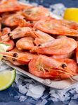 Креветки натуральные, без глазури 500 гр