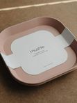 Квадратные тарелки (2шт.) розовый