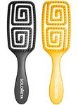 Арома-расческа для сухих и влажных волос Solomeya Wet Detangler Aroma Brush Paddle