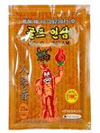 Противовоспалительный обезбаливающий пластырь с женьшенем Korean Gold Insam Pad, 25 листов